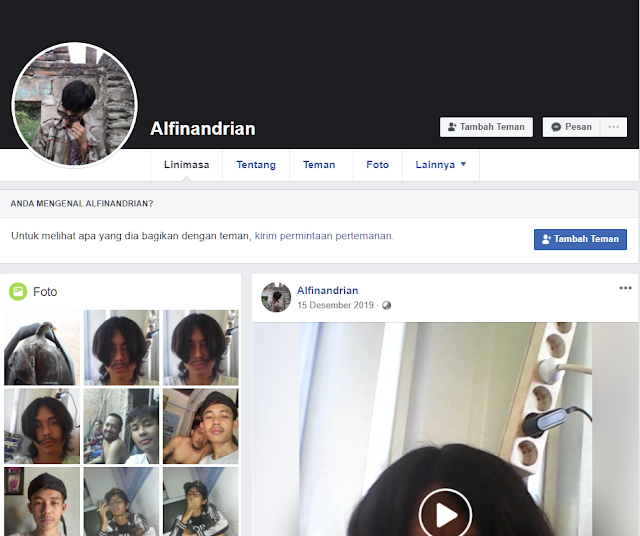 Terungkap! Ini Akun Facebook Pelaku Penusukan Syekh Ali Jaber, Wajahnya 'Bengep' Usai Diamuk Jamaah