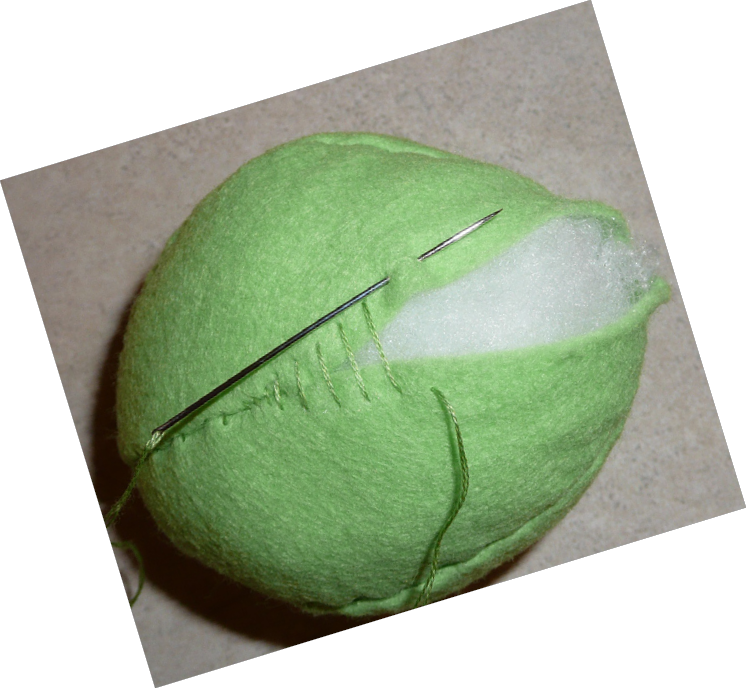 Felt Fruit Apple Pattern & Tutorial