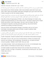 Setoran Al-Quran Jin Mukmin 1 Juz 1 Week - Kajian Medina