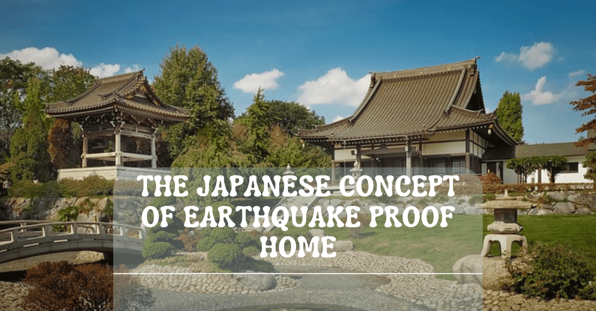 The Japanese Concept of earthquake proof house floating home in air
