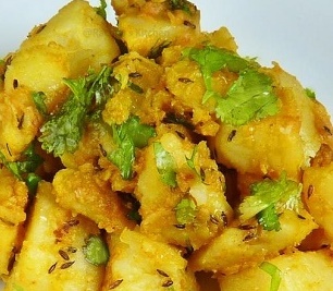 Jeera aloo, recipe