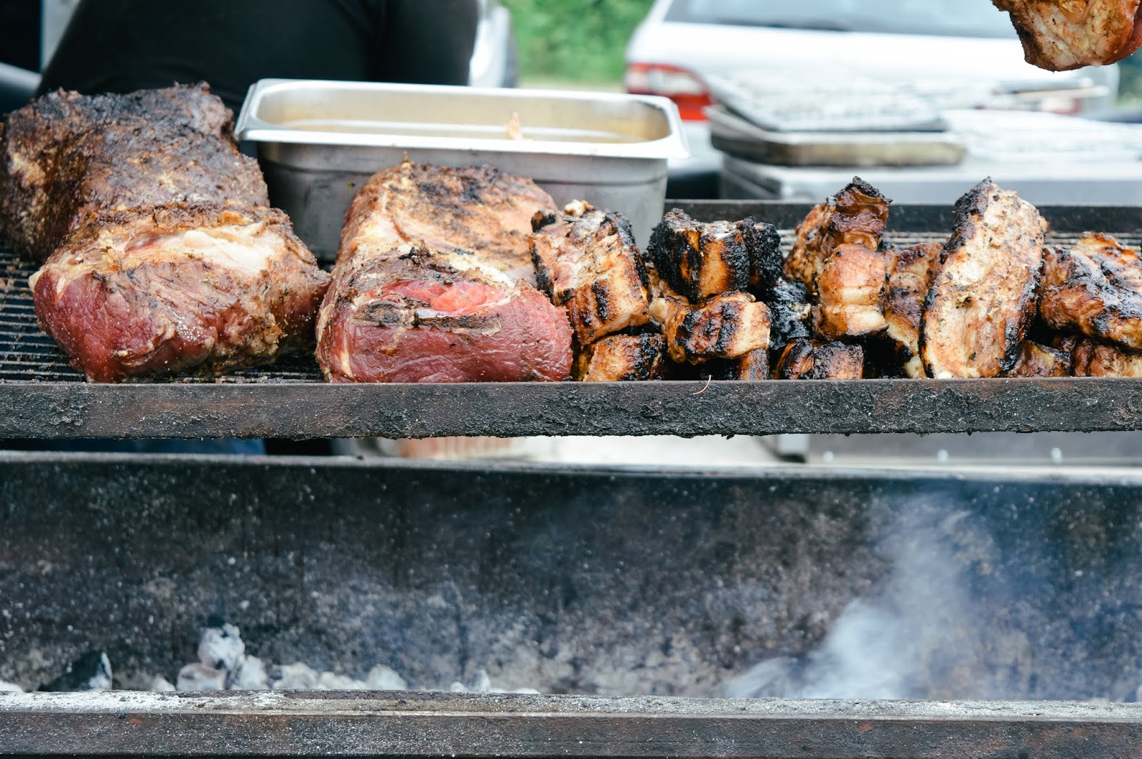 Mudeford Seafood Festival Review | BBQ stall