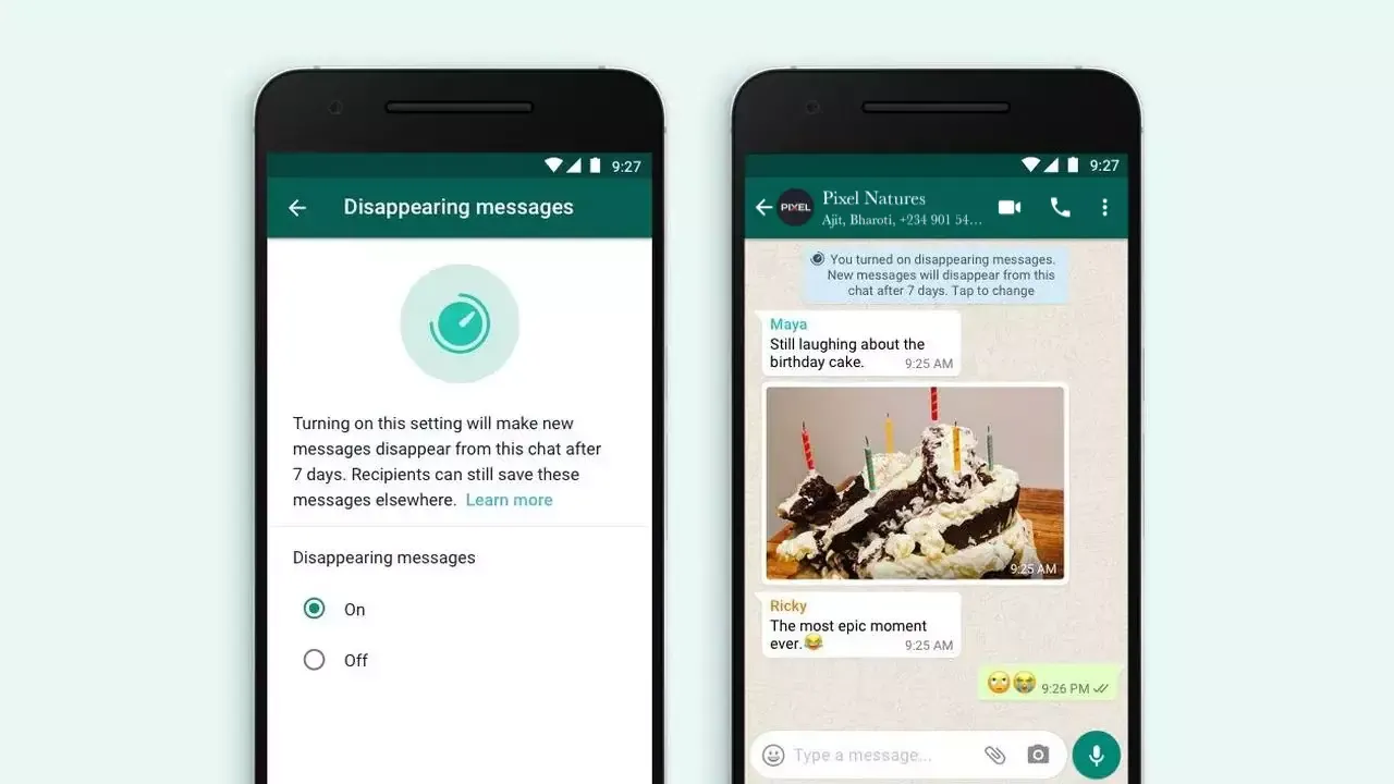 WhatsApp New Features - 'Disappearing Messages' here's how to make chats auto-delete in 7 days