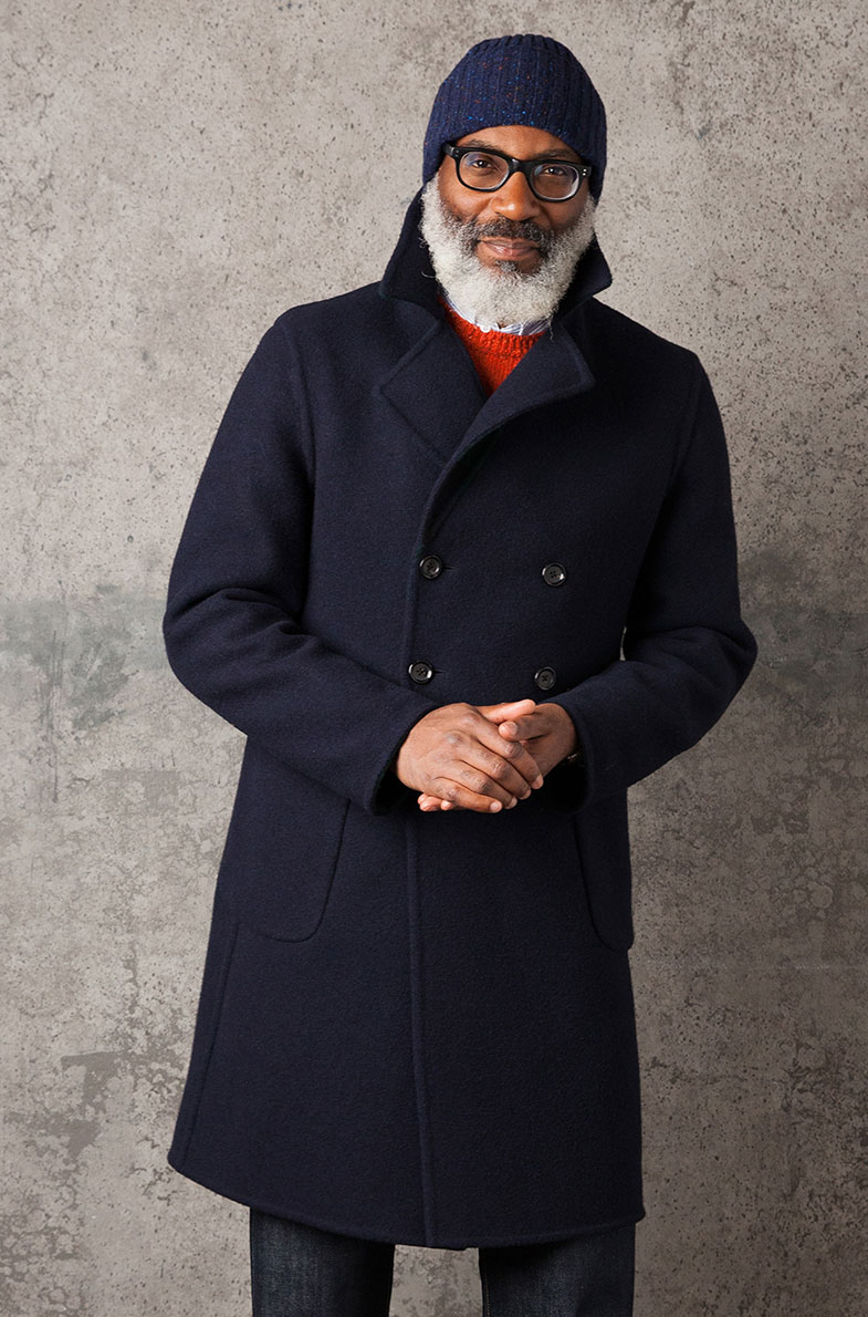 drake peacoat