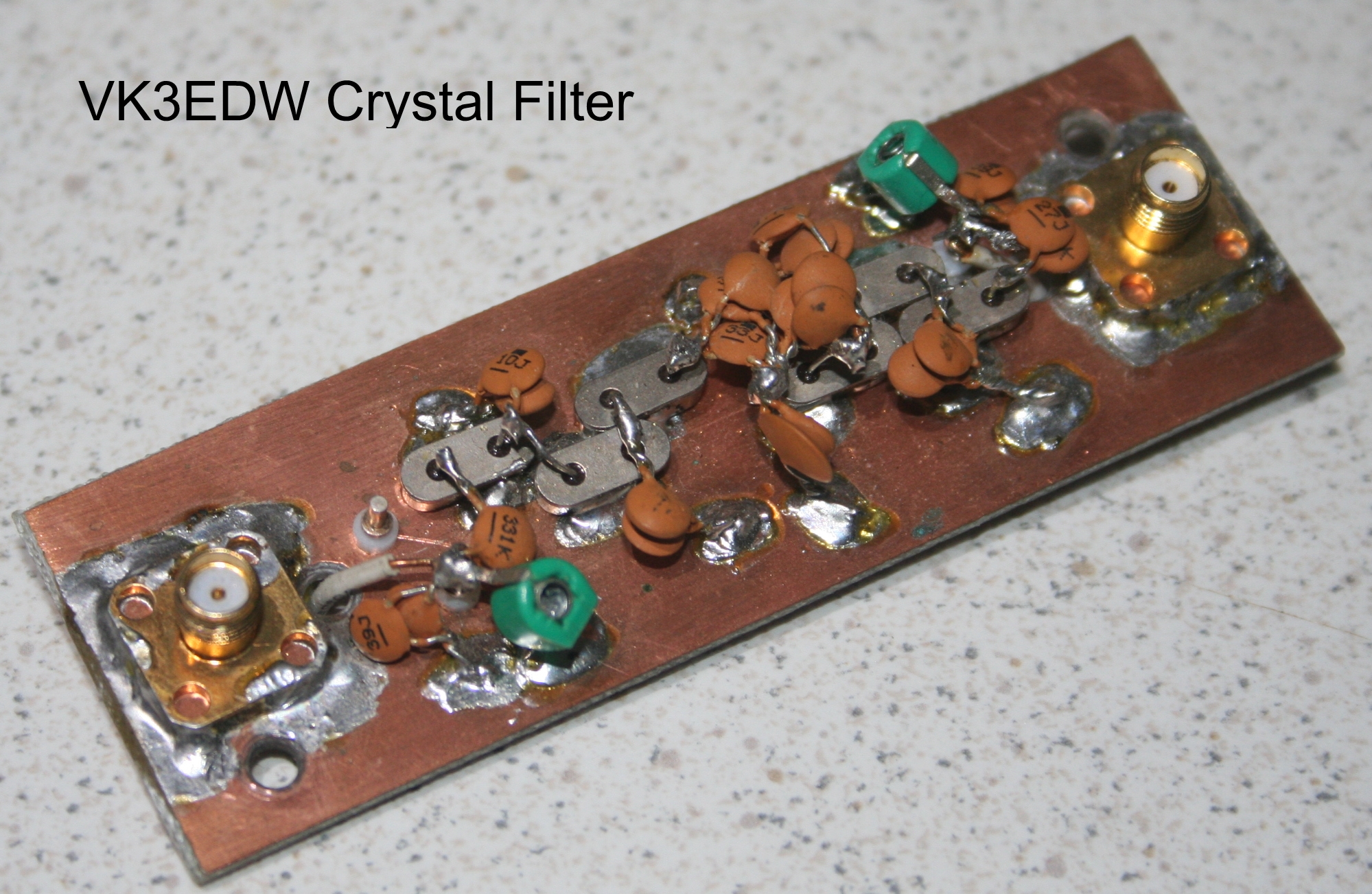 VK3EDW Designing A Crystal Ladder Filter