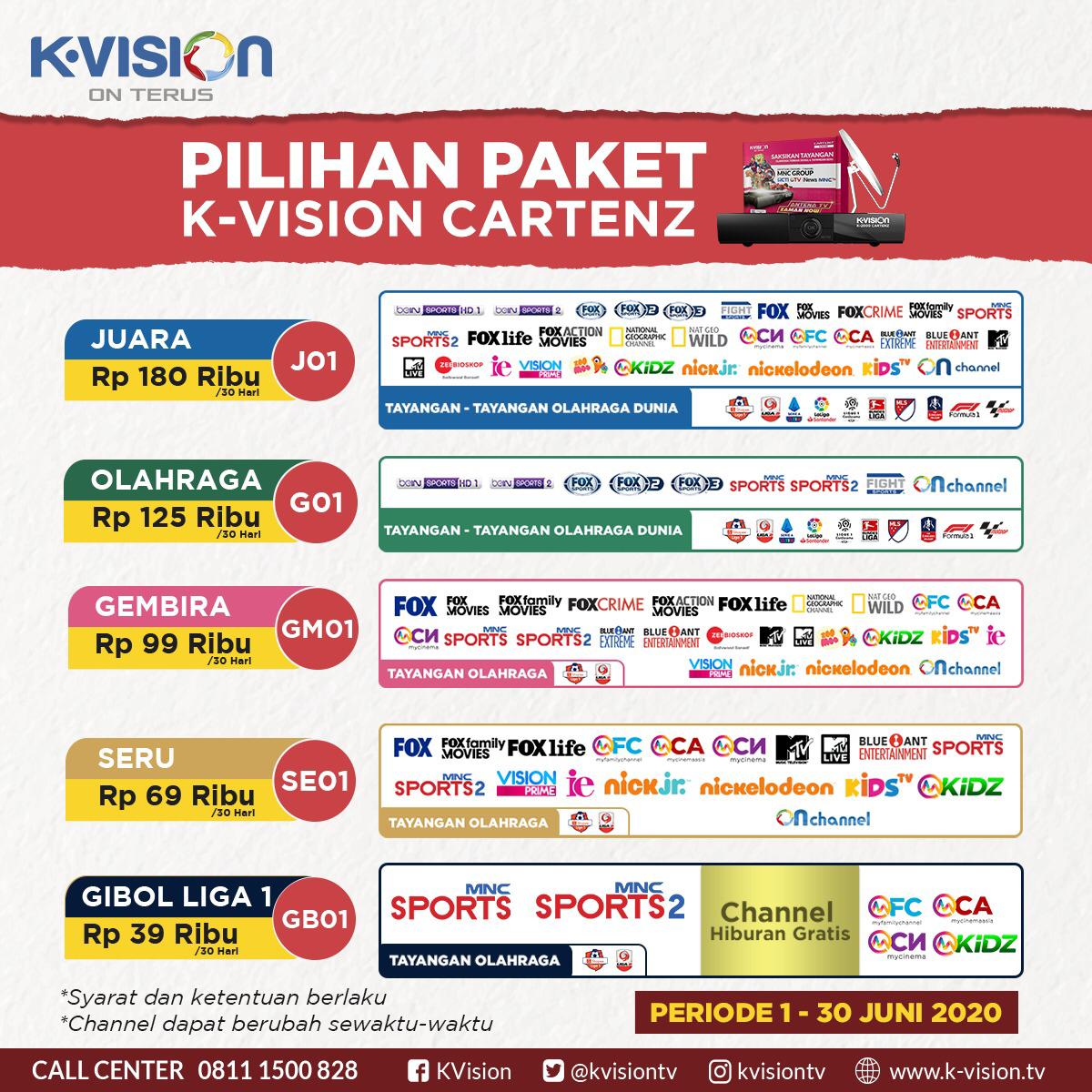 Brosur KVision Bromo dan Cartenz , KVision GOL, Brosur