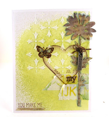 Stampers Anonymous Natures Walk Stampers Anonymous Say Something Prima Marketing Wendy Vecchi Washi Tape Sizzix Wildflower For the Funkie Junkie Boutique