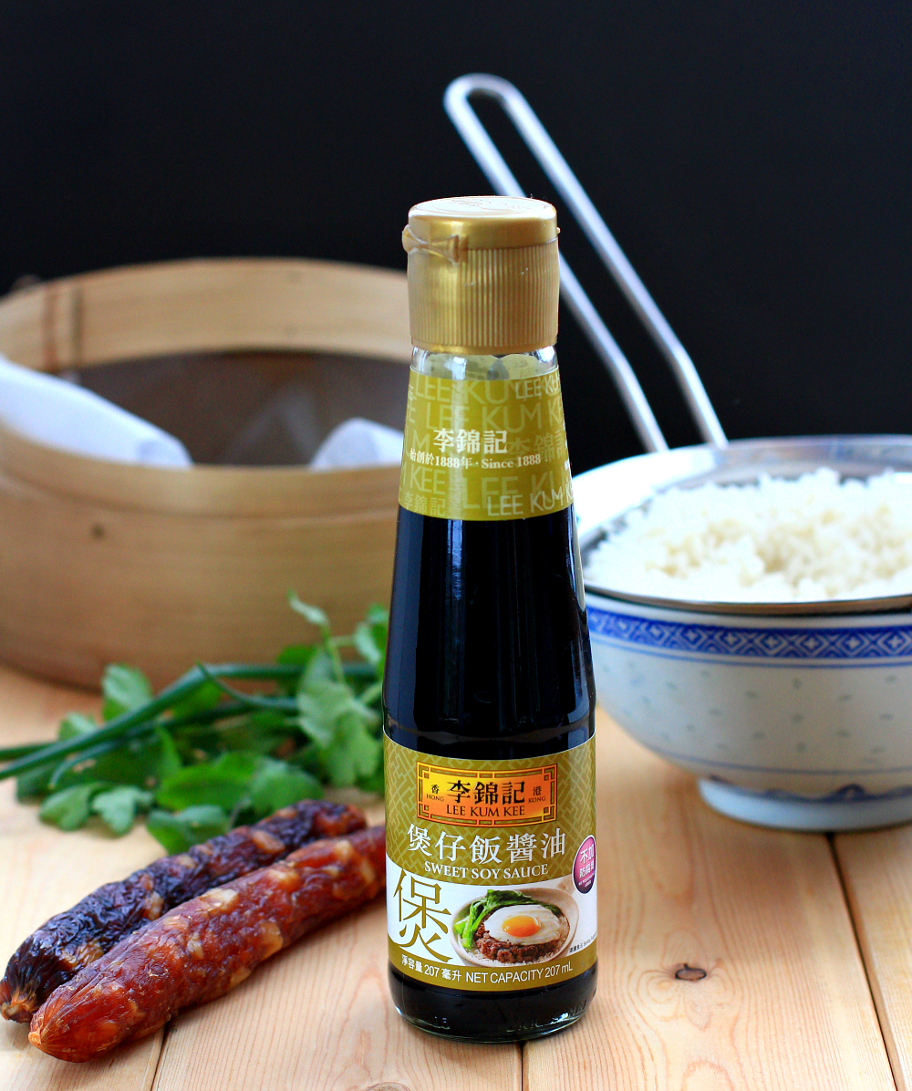 Loh mai fan / Steamed sticky rice with Chinese sausage