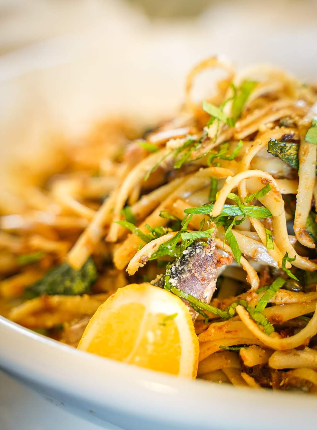 VICTORIAS FOODS RECIPE Sardine Pasta with SunDried Tomatoes and Kangkong