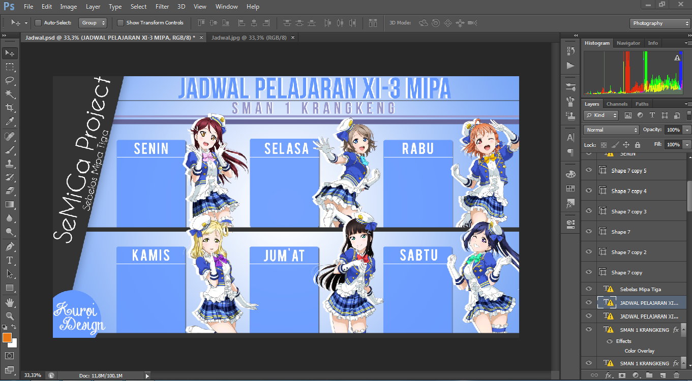 CARA MUDAH MEMBUAT JADWAL PELAJARAN KEREN TERBARU 2017