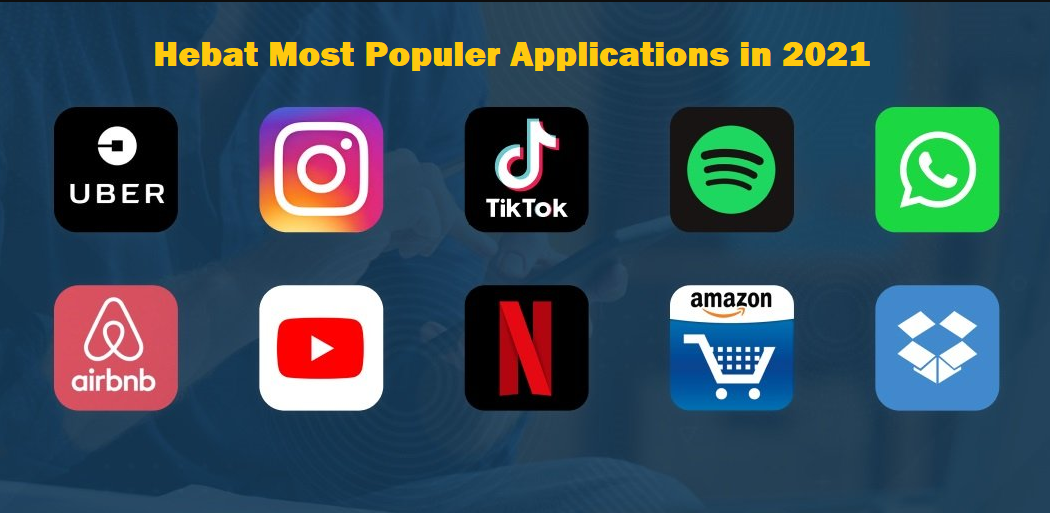 Most Populer Applications in 2021