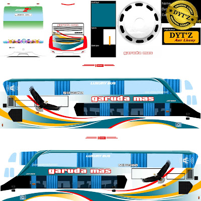 livery bussid garuda mas