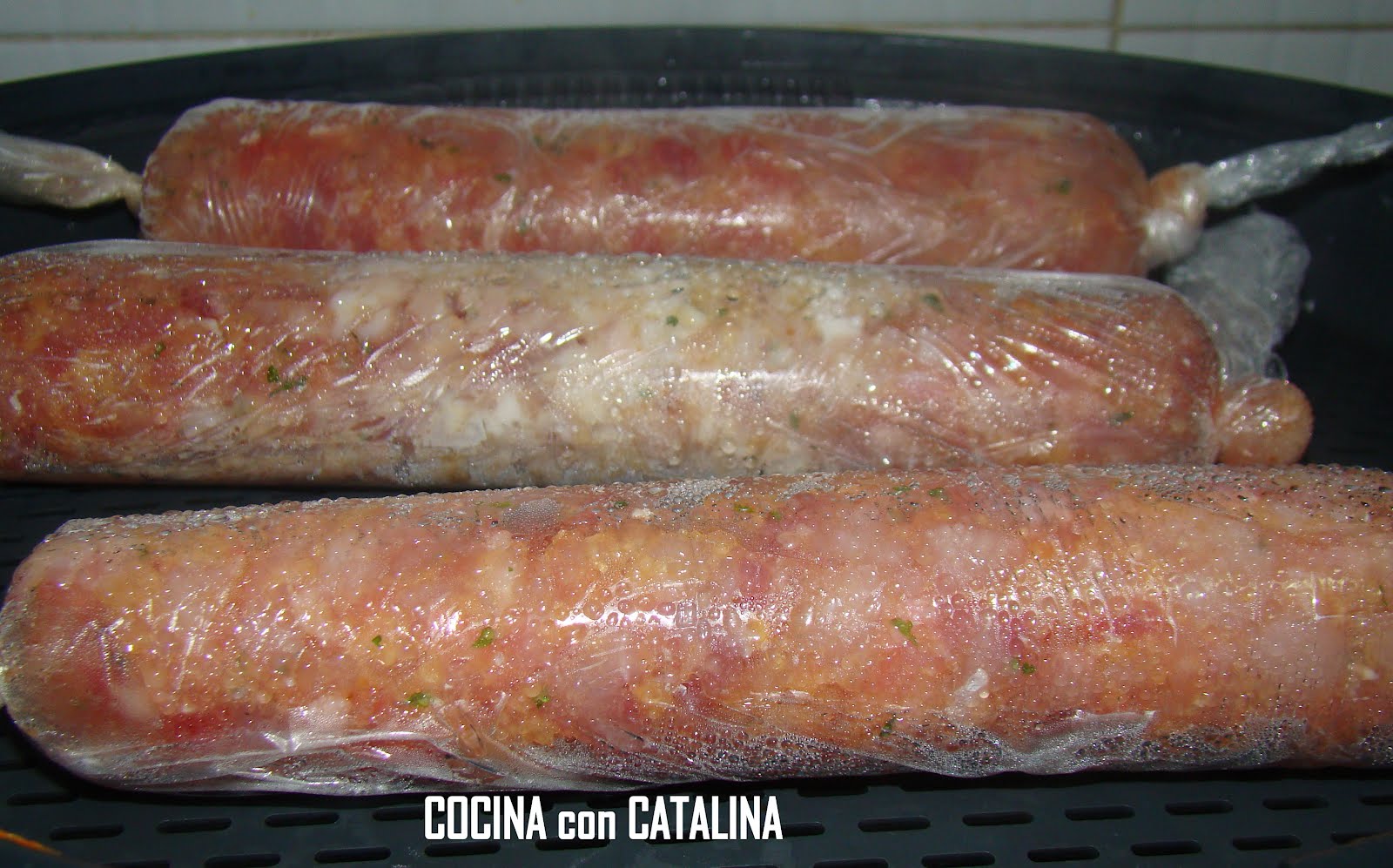 COCINA CON CATALINA Salchichas hechas en
