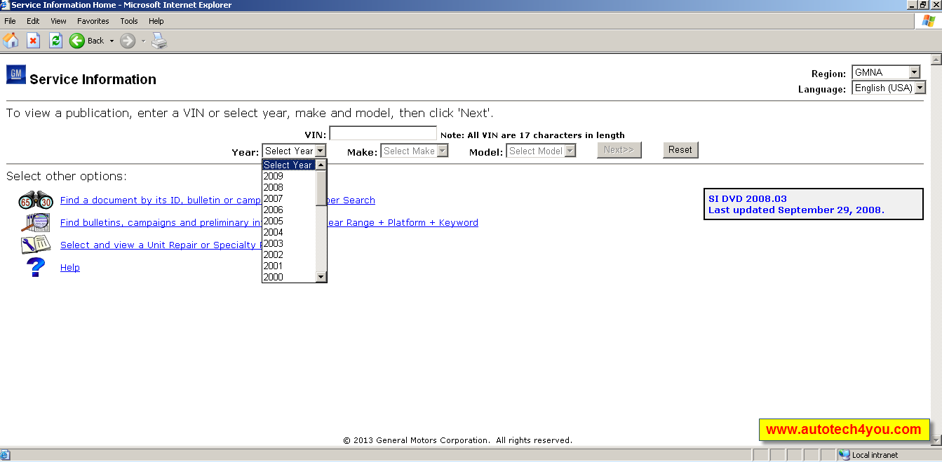Gm service information caqwenine