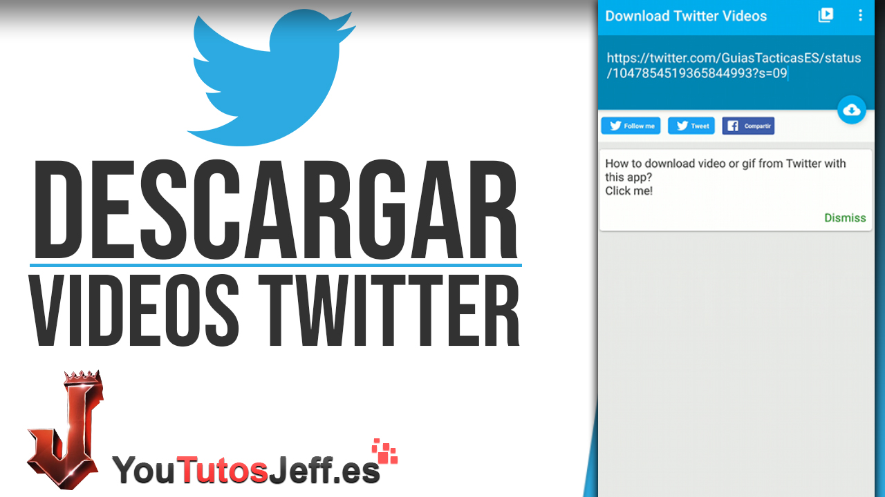 Descargar Vídeos de Twitter desde tu Android - Trucos Twitter