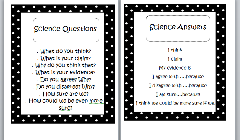 Classroom Freebies Too: Teaching kids how to argue in science...