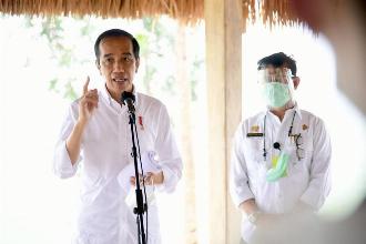 Jokowi Tinjau Lumbung Pangan di NTT seluas 10.000 Hektare Jokowi Tinjau Lumbung Pangan di NTT seluas 10.000 Hektare