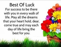 Good Exam Quotes #8 Best Wishes Quotes For Bright Future