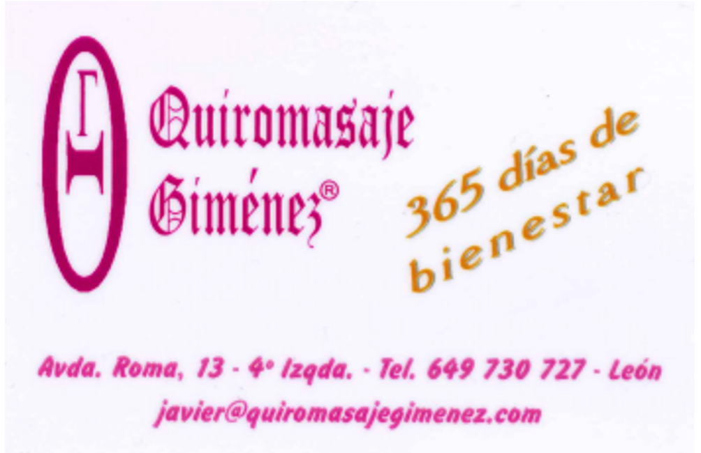 Quiromasaje Giménez