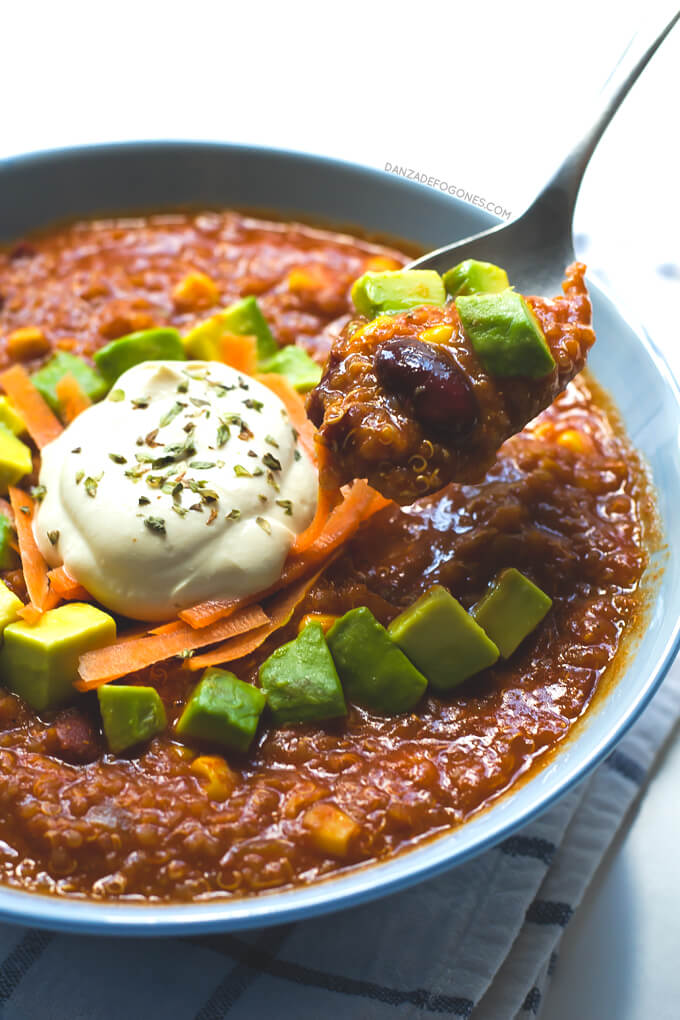 Quinoa Chilli | danceofstoves.com Quinoa Chilli | danceofstoves.com