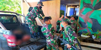 Kelompok Tidak Dikenal Serang Posramil Kisor Maybrat, 4 Prajurit TNI Gugur 1 Hilang
