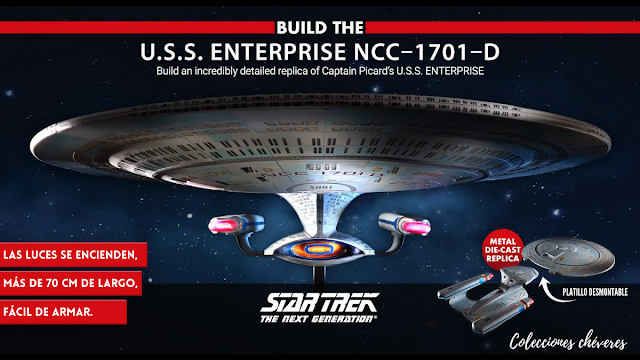  Build the U.S.S. ENTERPRISE NCC-170-D Star Trek Eaglemoss Collections