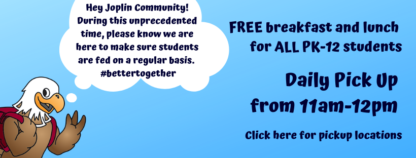 The Turner Report: Joplin Schools offering meals for all PK-12 students The Turner Report: Joplin Schools offering meals for all PK-12 students