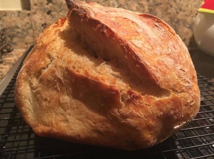 Northwoods Scrapbook Easy Homemade Dutch Oven Artisan Bread