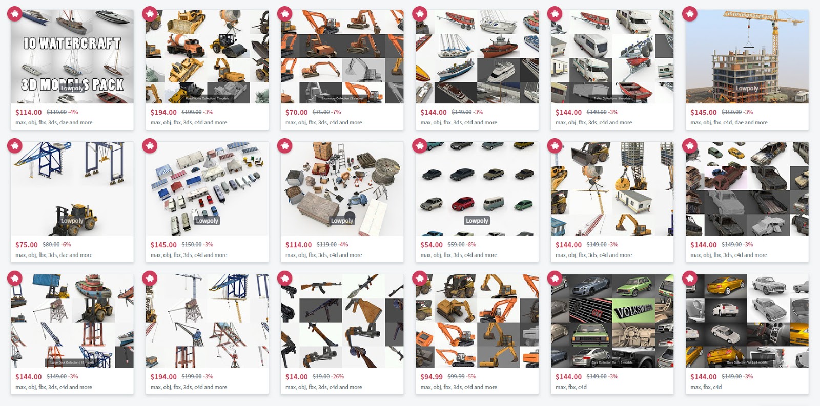 MUTHERHUNTER 3D Models CGTrader Discount Coupon 50 (All 3D Models)