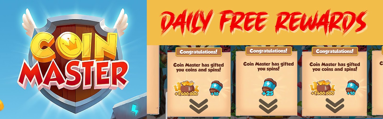Links for free coin master spins