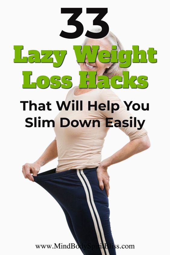 Lose weight easily 33 lazy weight loss hacks