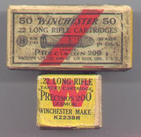 Antique 22 Winchester Box Rare Precision 200