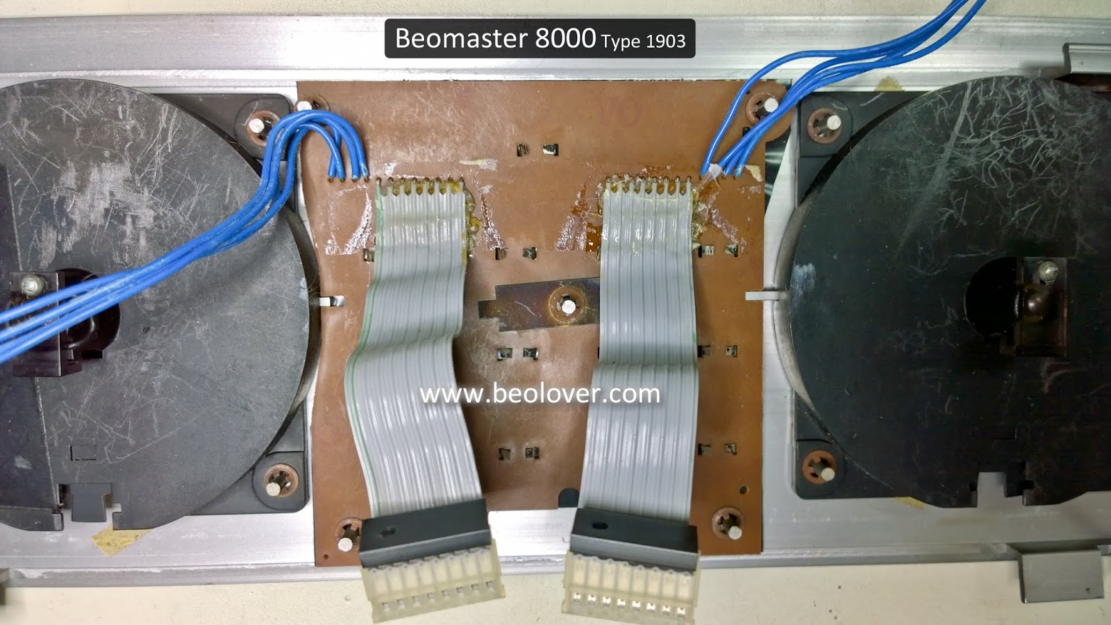 beolover: Texas Beomaster 8000: Restoration task on the control panel
