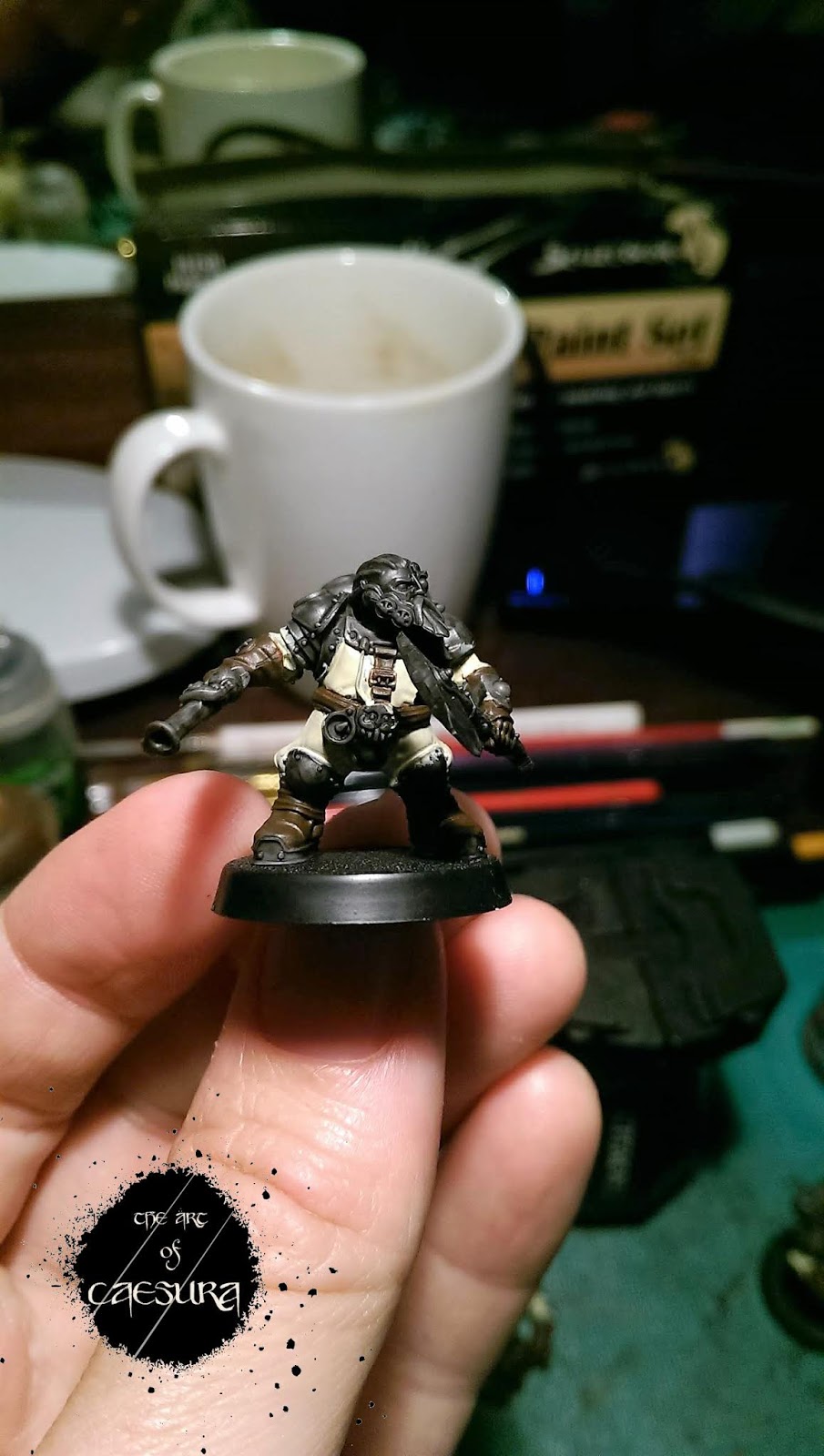 "From the City of Shadows" Arkanaut Company (Painting Part 1)