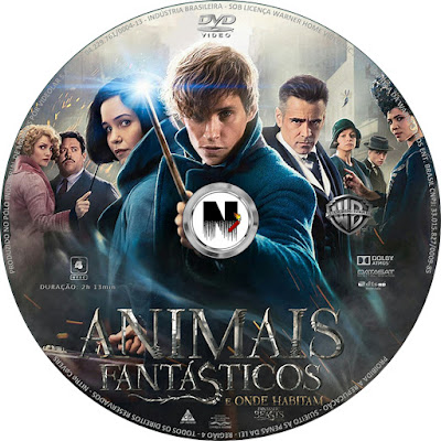 Resultado de imagem para animais fantásticos e onde habitam capa dvd