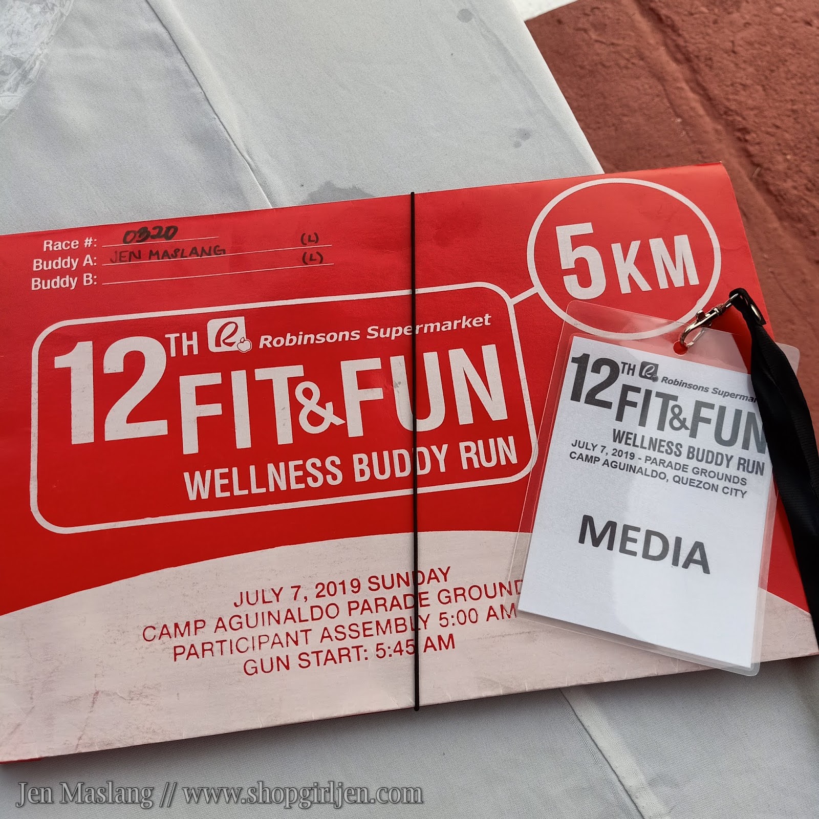 Shopgirl Jen 12TH ROBINSONS SUPERMARKET FIT & FUN WELLNESS BUDDY RUN