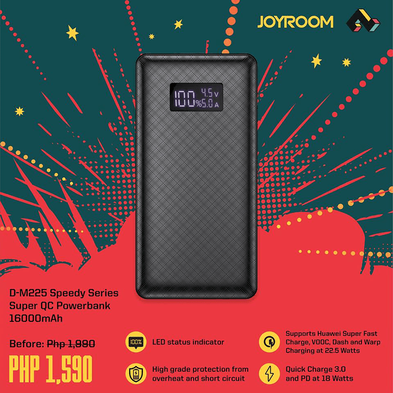 JOYROOM releases a 16,000mAh fastcharging power bank for all devices