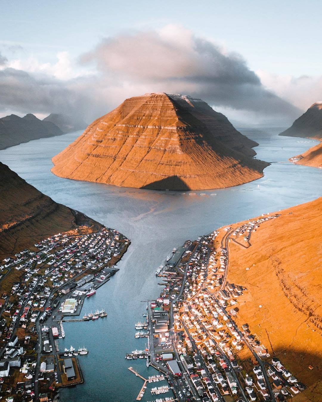 daily timewaster: Faroe Islands: A major city for that archipelago.