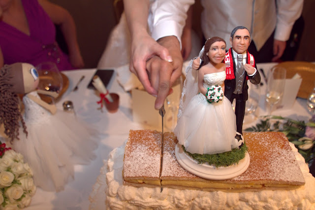 Figuras personalizadas pareja de novios para tu tarta de bodas Laura Guarnieri