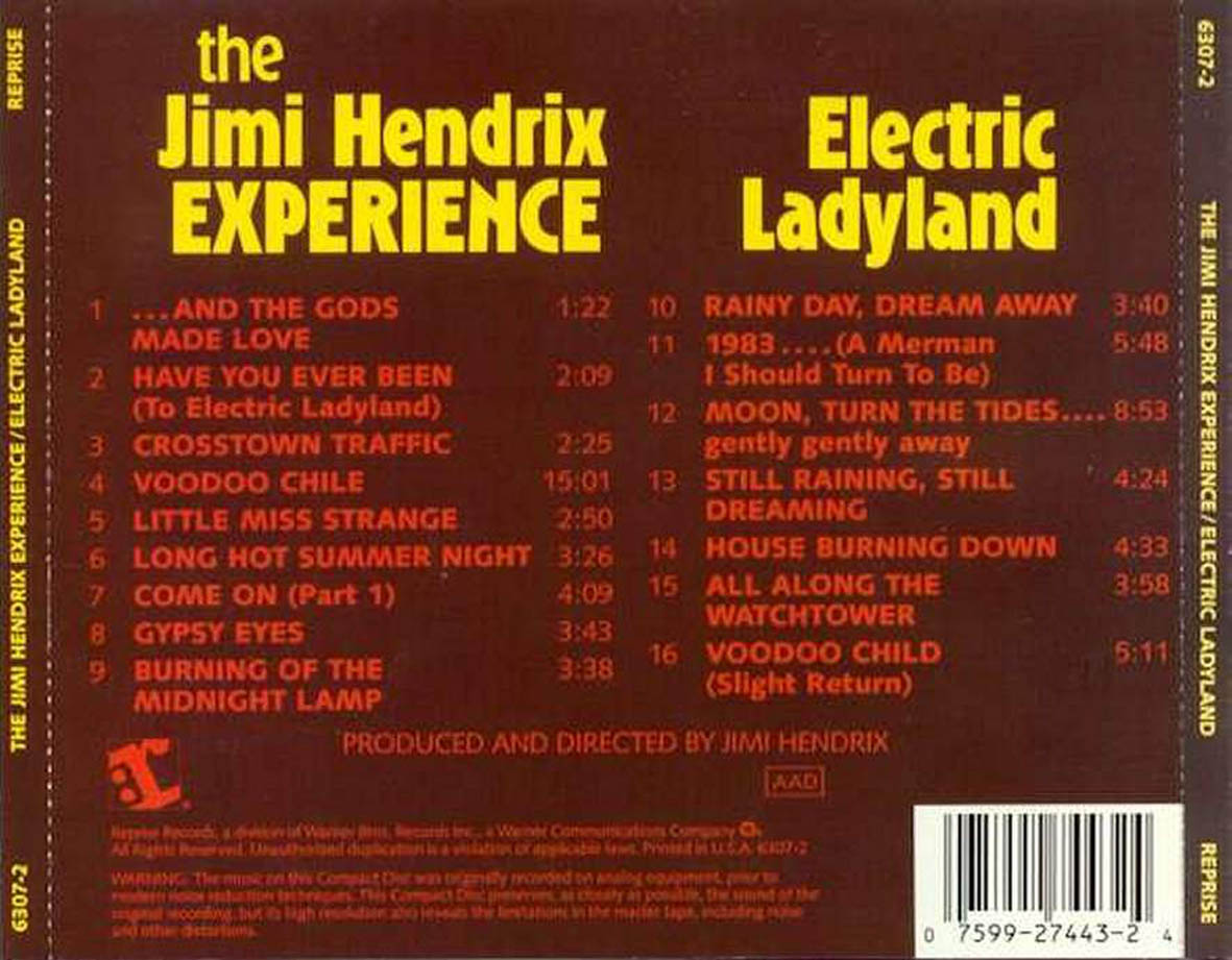 the jimi hendrix experience electric ladyland album cover the jimi hendrix experience electric ladyland album cover