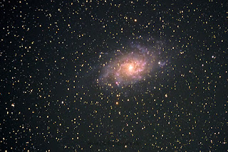 Astrofotografie M33 Spiralgalaxie Dreiecksgal