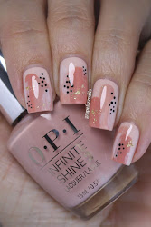 nail abstract neutral opi designs nails gold foil valentine fingernail grapefizz minimalist pretty easy elegant dots topped flakes added pouted