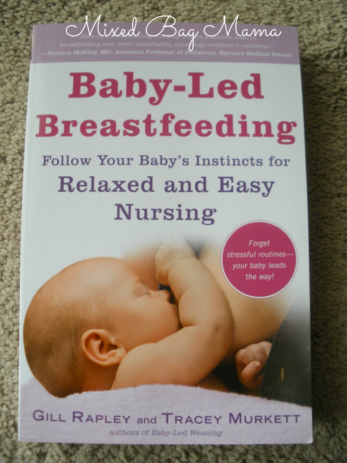 Mixed Bag Mama "BabyLed Breastfeeding" Book Review