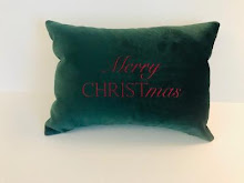 Merry CHRISTmas - Dark green velvet