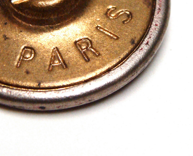 Antique Button Detail #paris #antique