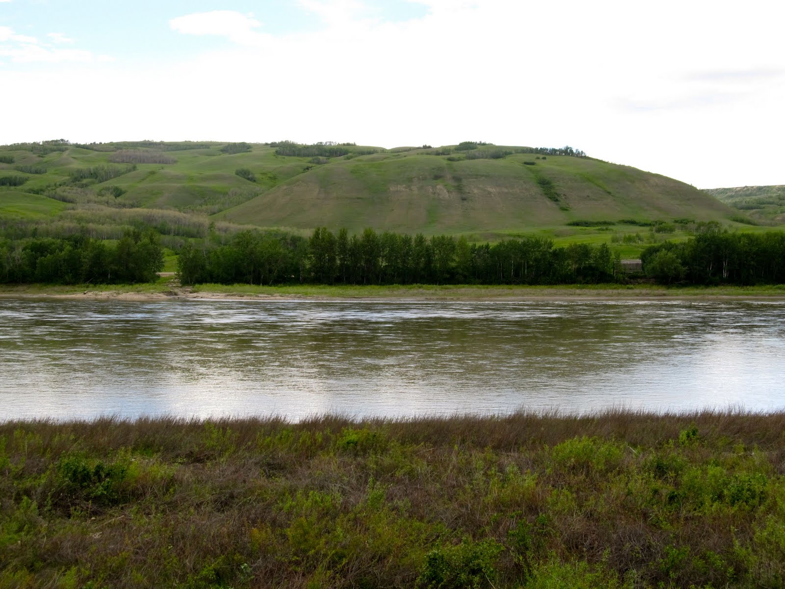 Jeff & Cass Travel Blog Camping, Tangent Park, Alberta