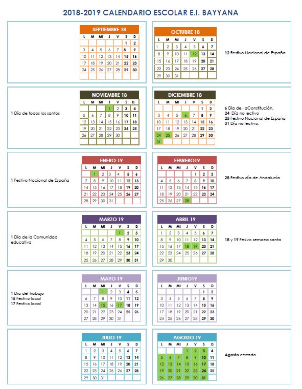 Calendario Escolar 2019 Córdoba: Imprímelo desde el Ministerio de Educación Calendario Escolar 2019 Córdoba: Imprímelo desde el Ministerio de Educación