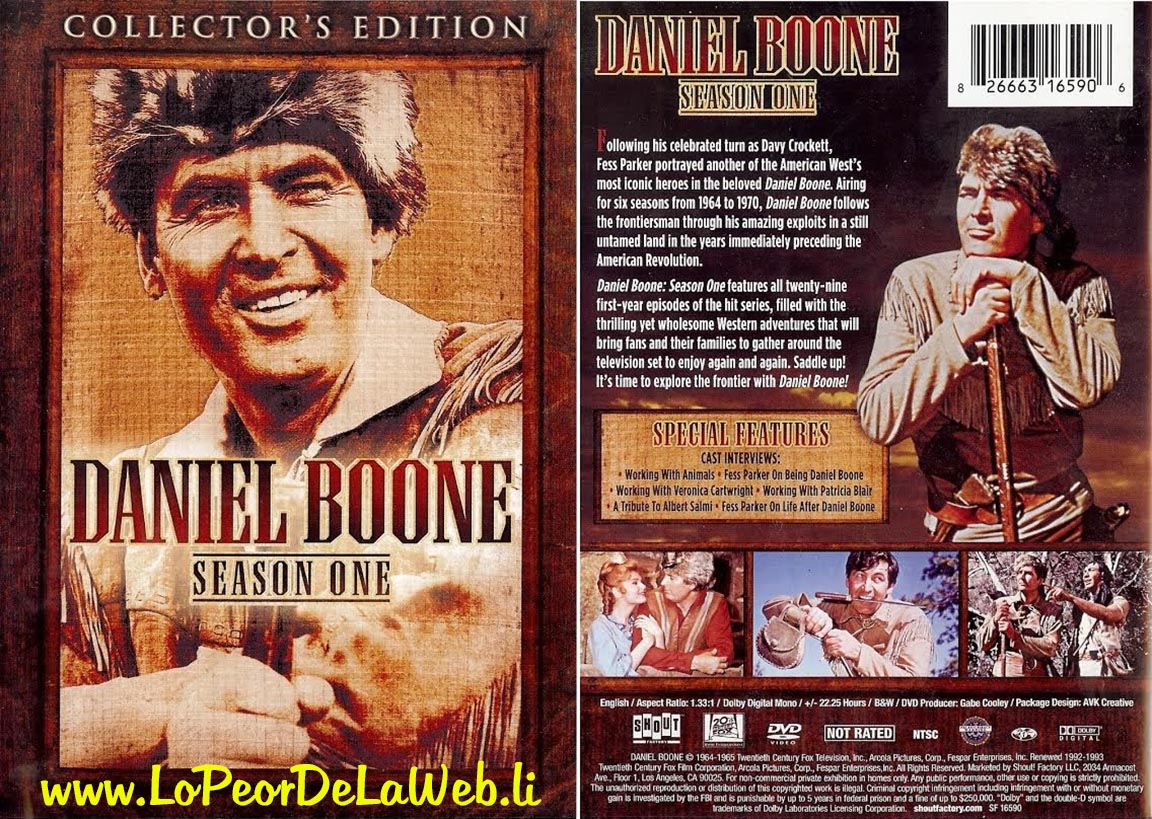 Daniel Boone - S01 E24 a E29 (Final de Temporada)