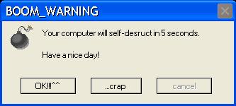 Poor Image: Self Destruct Mechanism - TV Tropes Forum