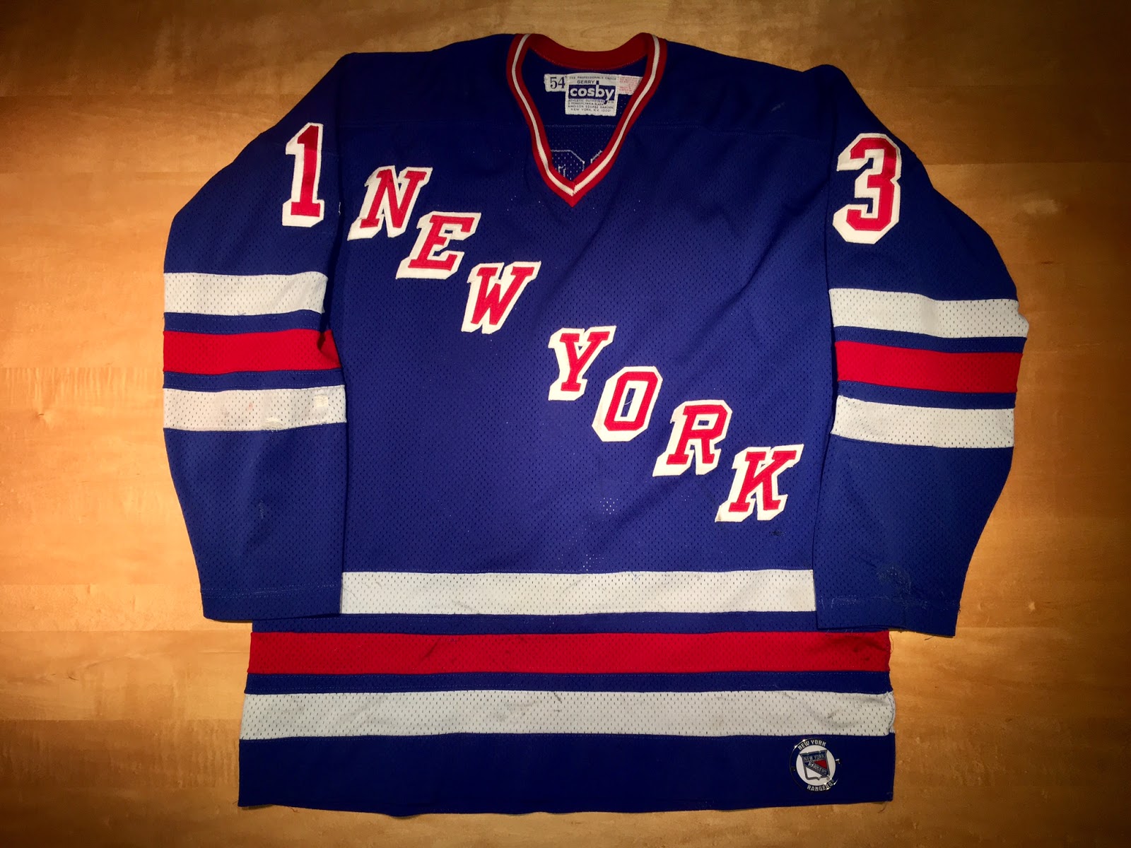 NY RANGERS GAME WORN & AUTHENTIC JERSEY COLLECTION: April 2014